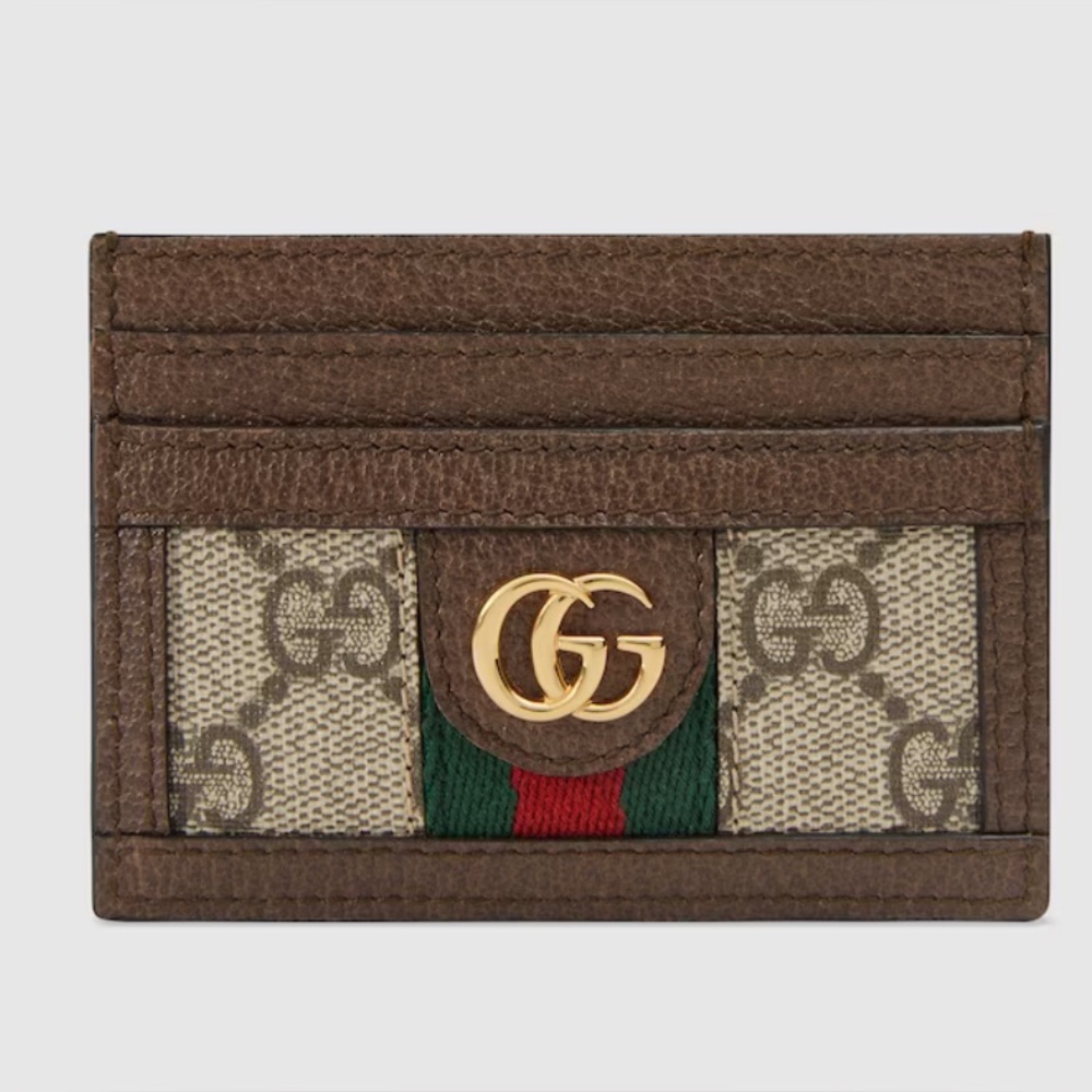 Authentic NEW Gucci Ophidia Card Case Wallet